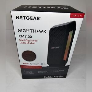 NEW NETGEAR Nighthawk Multi-Gig Cable Modem (CM1100) DOCSIS 3.1